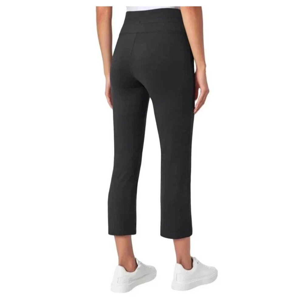 NEW Mondetta Women's S High-Rise Capri Pants Black 25" Inseam - Picture 2 of 10